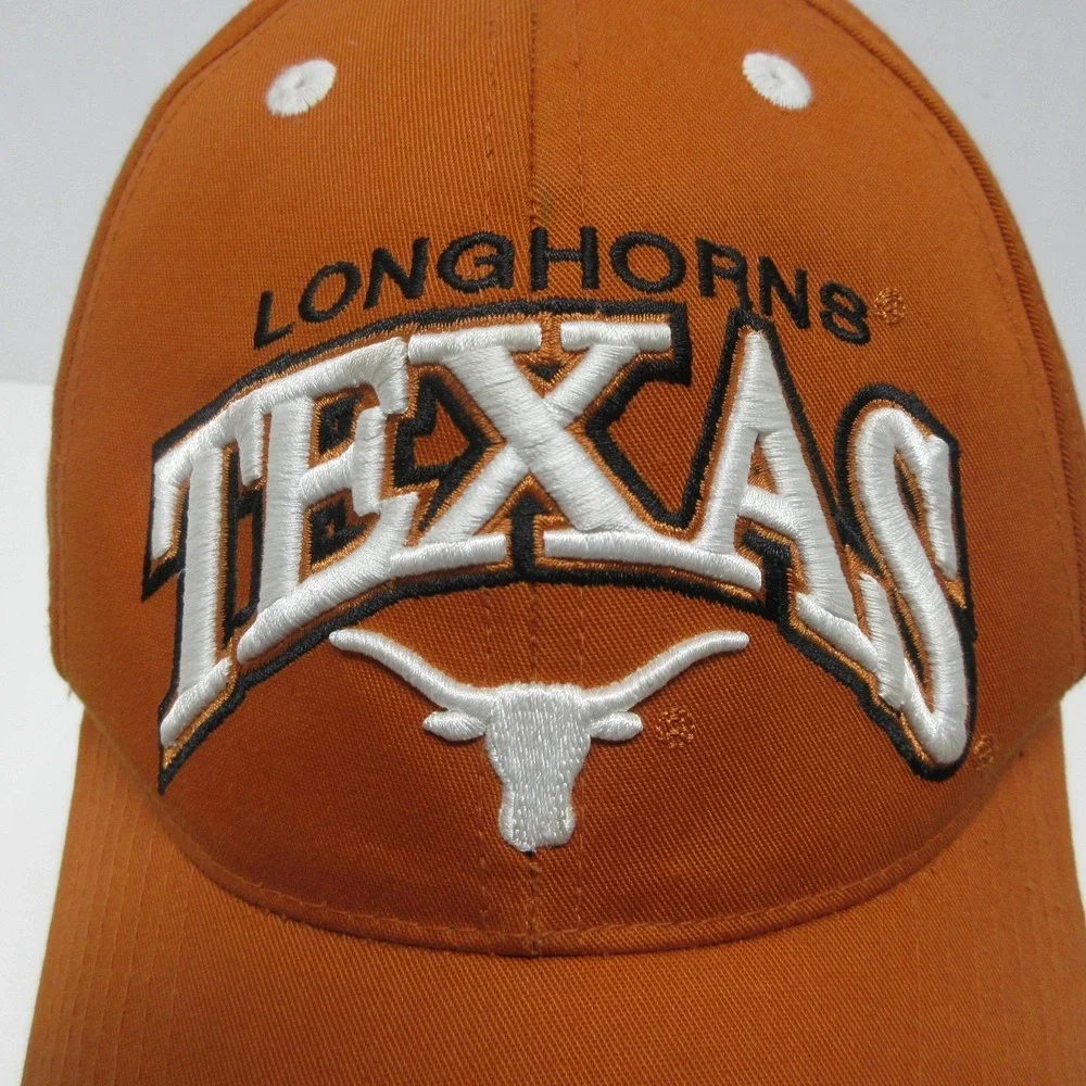 Texas Longhorns Hat Cap Strapback One Size Orange NCAA Football Top Of The World